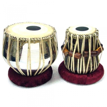 3kg tabla set brass body with bag rings and hammer